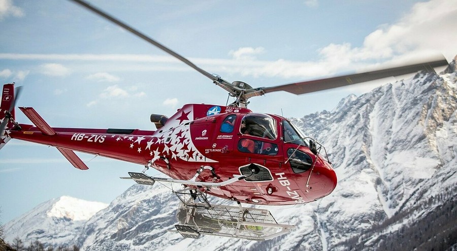 Elicottero precipita sul Monte Rosa vicino a Capanna Gnifetti