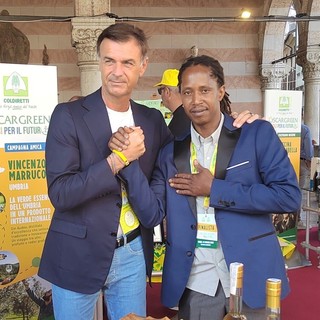 Amadou Baldeh, 'gambiano di Hone', vince il premio Oscar Green Coldiretti