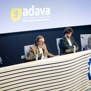 Da sn Emilio Conte, direttore di Adava; Luigi Fosson, presidente; Alessandro Perosino, vice uscente e Davide Perrin, neo vicepresidente