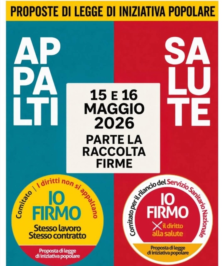 Cgil, due proposte di legge popolari per difendere salute, lavoro e diritti