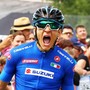 Giro della Valle d'Aosta, la prima tappa è di Filippo Agostinacchio