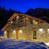 La nuova Chambre d'Hotes di Alpe Gorza. Tutto qui è sinonimo di eccellenza a tavola in un ambiente alpino unico e indimenticabile (cliccare sull'immagine per avviare la gallery)