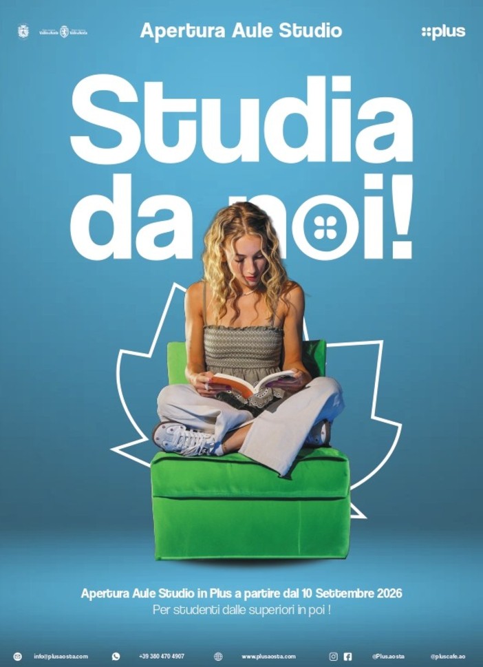 Plus si prepara al ritorno a scuola; dal 10 settembre riapre l’Aula Studio Plus si prepara al ritorno a scuola; dal 10 settembre riapre l’Aula Studio