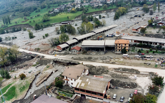 Alluvione del 2000; Testolin, 'Una ferita nella memoria della Valle d’Aosta' Alluvione del 2000; Testolin, 'Una ferita nella memoria della Valle d’Aosta'