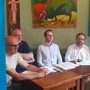 Da sn Ronny Borbey, Aldo Di Marco, Joel Farcoz e Stefano Aggravi