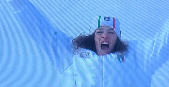 Federica Brignone, l’oro che vale una vita; trionfo nel SuperG olimpico
