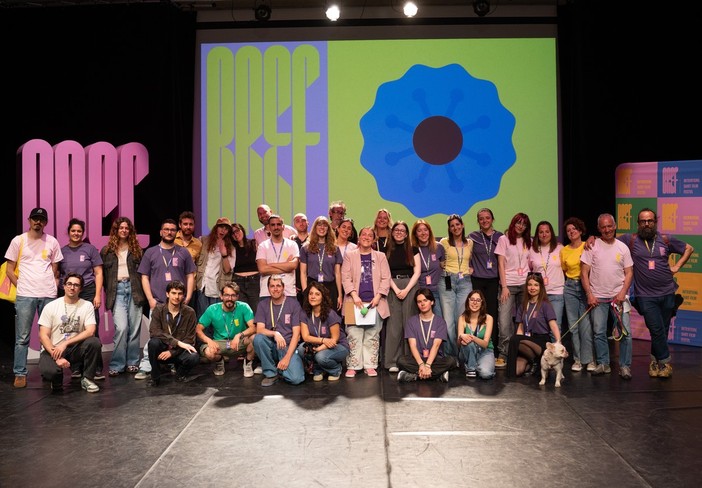 Lo staff di Bref 2026 (photo credit Alessandro Bisognani)