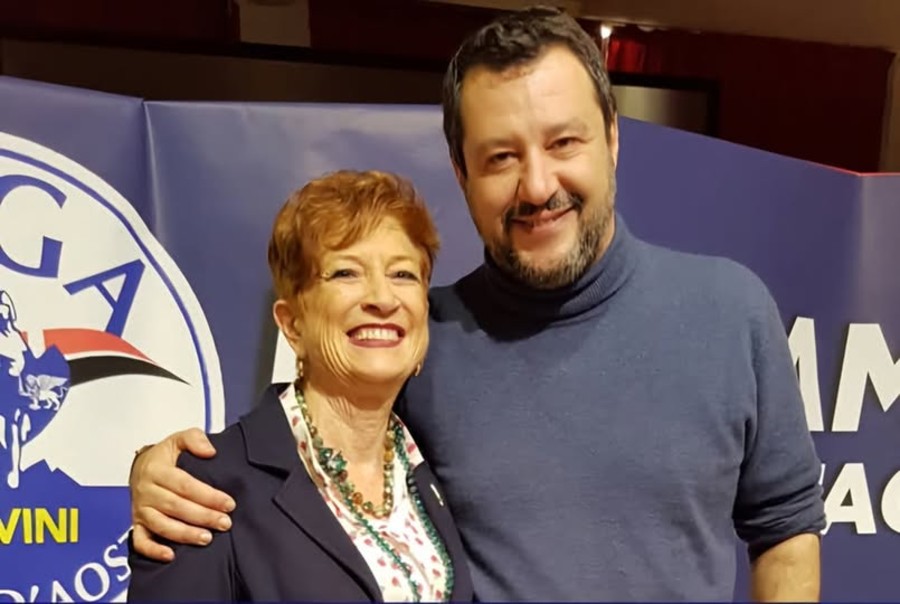 Marialice Boldi e Matteo Salvini Marialice Boldi e Matteo Salvini