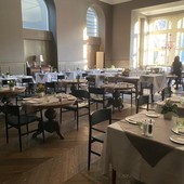 Una sala ristorante del Grand Hotel Billia Una sala ristorante del Grand Hotel Billia