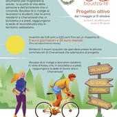 Charvensod rilancia 'Boudza-té', incentivi per chi va al lavoro a piedi o in bici