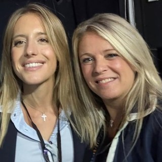 Giorgia Baratta (a dx) con Francesca Antinozzi, neo eletta segretario nazionale di Italia Domani  - Marco Rizzo