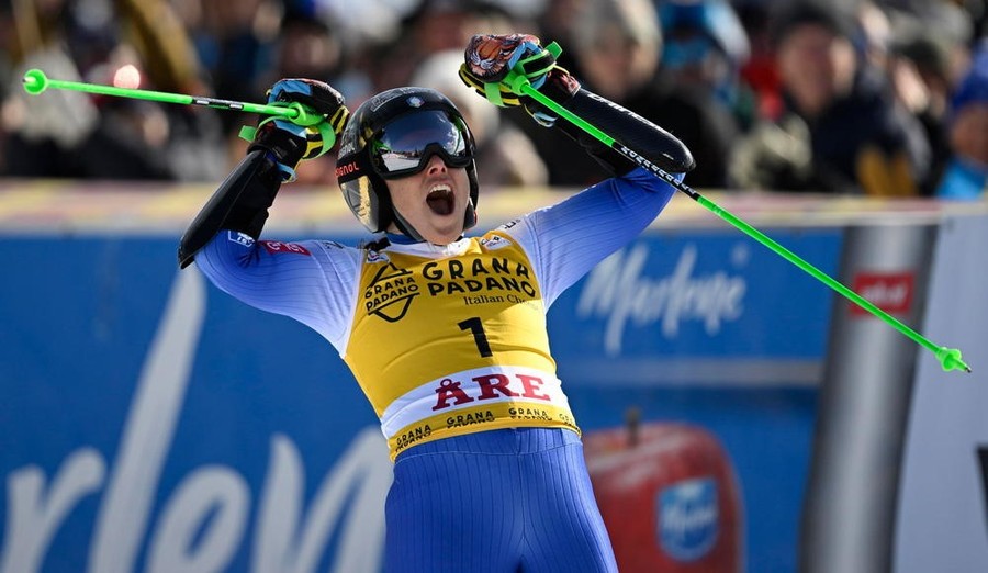 Sci alpino: CdM femminile, Brignone seconda a Sestriere