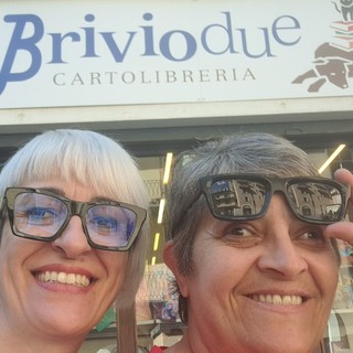 Romaine Pernettaz, titolare di Briviodue e Rosalia Ventrini, presidente di AQC