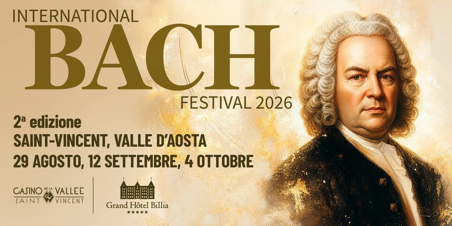 Al Grand Hotel Billia torna l’International Bach Festival; tre concerti gratuiti con grandi interpreti