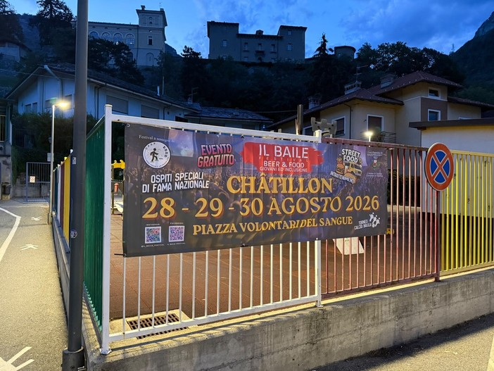 Châtillon, tre giorni di musica, sport e solidarietà con il Baile Festival