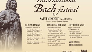 Al Grand Hotel Billia di St-Vincent l'International Bach festival 2025