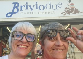 Romaine Pernettaz, titolare di Briviodue e Rosalia Ventrini, presidente di AQC Romaine Pernettaz, titolare di Briviodue e Rosalia Ventrini, presidente di AQC