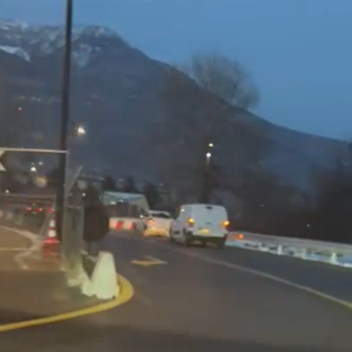 Aosta, aperta la nuova bretella del Quartiere Dora