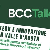 Aosta, a 'BCC Talks' si discute di intelligenza artificiale e lavoro Aosta, a 'BCC Talks' si discute di intelligenza artificiale e lavoro