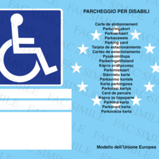 Aosta, arriva il Contrassegno Unificato Disabili Europeo