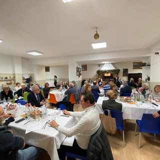 Una serata conviviale del Circolo Valdostano della Stampa