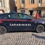 Una pattuglia del Radiomobile dei carabinieri intervenuta insieme alle Volanti della polizia in piazza Chanoux Una pattuglia del Radiomobile dei carabinieri intervenuta insieme alle Volanti della polizia in piazza Chanoux