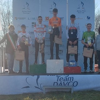 Michel Careri sul gradino più alto del podio