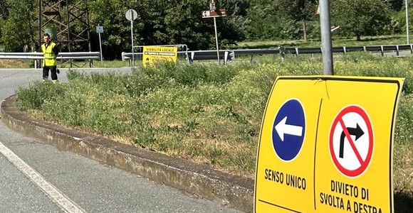 Traffico, il piano straordinario funziona; niente code sulla statale 26 in bassa Valle Traffico, il piano straordinario funziona; niente code sulla statale 26 in bassa Valle