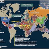 Le guerre nel mondo: la mappa di Caoslandia (per concessione credit Limes)