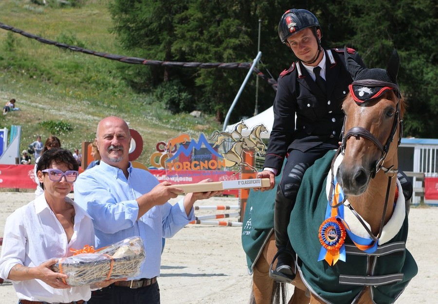 Filippo Codecasa senza rivali a Torgnon
