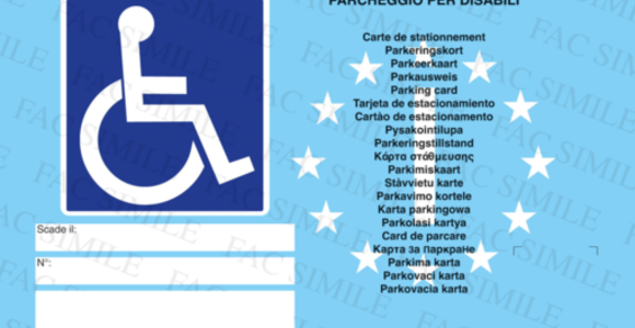 Aosta, arriva il Contrassegno Unificato Disabili Europeo