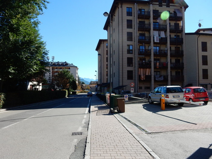 Un tratto di via Croix Noire (photo credit Disval)