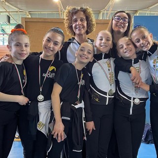 Ginnastica: Club des Sports in grande evidenza nelle gare di ritmica a St-Vincent