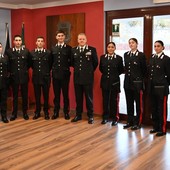 Nove giovani carabinieri assegnati alle Stazioni del Gruppo di Aosta Nove giovani carabinieri assegnati alle Stazioni del Gruppo di Aosta