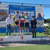 Ciclismo: Kristian Blanc sul podio dello Scratch degli Italiani Pista