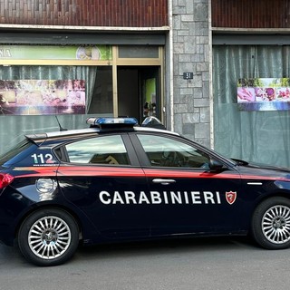 Intervento del Radiomobile al Centro Benessere Tuina in  via Chavanne ad Aosta