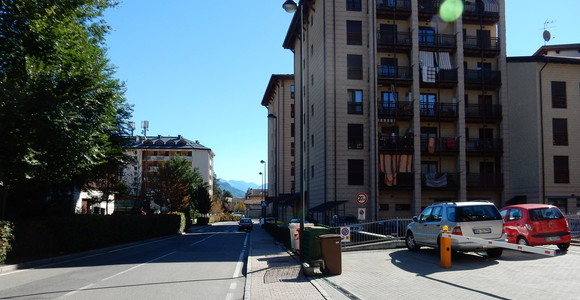 Un tratto di via Croix Noire (photo credit Disval)