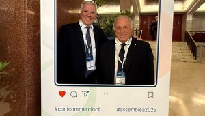 Da dx Graziano Dominidiato ed Ermanno Bonomi