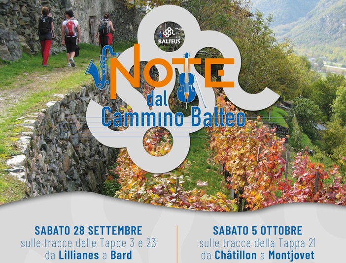Due appuntamenti autunnali per Note dal Cammino Balteo Due appuntamenti autunnali per Note dal Cammino Balteo