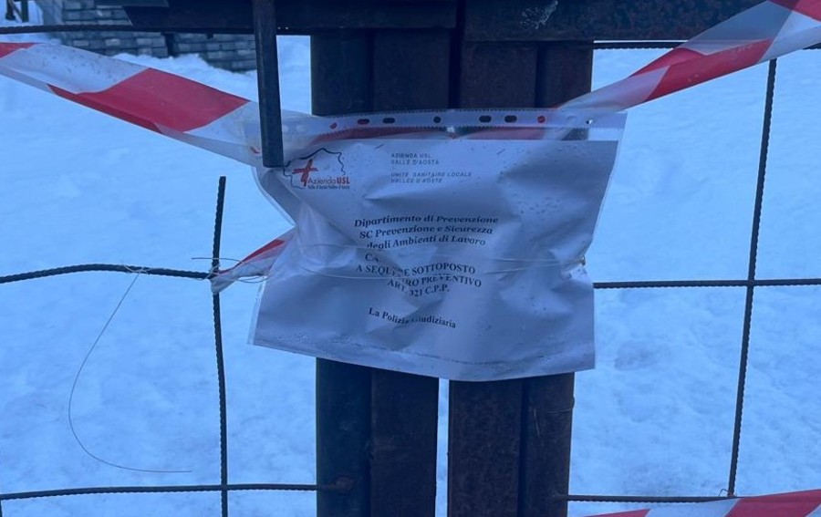 Cervinia, lo Spresal ha sequestrato il cantiere del 'Balcony Resort' della V.I.C.O. di Colliard