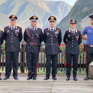 Il generale Galletta ha visitato le Stazioni dei carabinieri della Valle