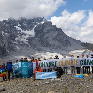La Carovana dei ghiacciai torna sul Monte Bianco