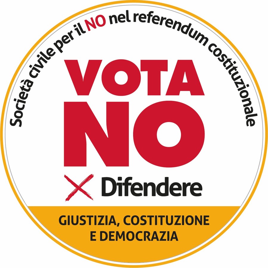 'Vota NO per difendere Giustizia, Costituzione, Democrazia'