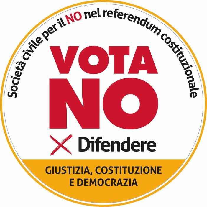 'Vota NO per difendere Giustizia, Costituzione, Democrazia'