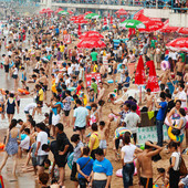 Uno scatto di Martin Parr