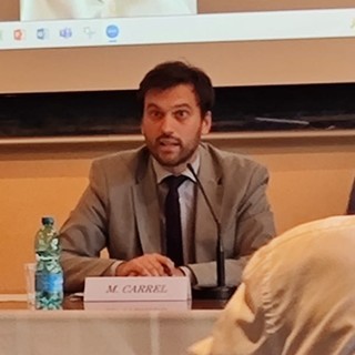 L'assessore Marco Carrel durante il convegno