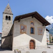Aosta; l'antica chiesa di St-Martin de Corléans ospita la Settimana Santa Ortodossa