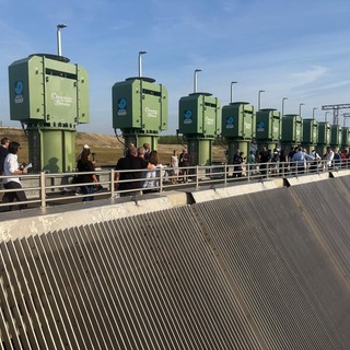 Anche l’Anbi VdA all’inaugurazione dell’impianto Cavaliera, nuova difesa contro le alluvioni