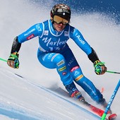 Federica Brignone in azione (photo credit Fisi)