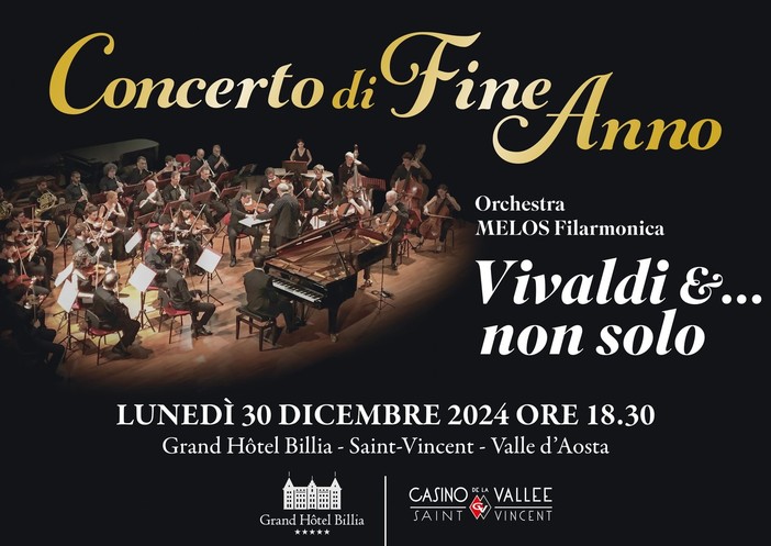 Al Grand Hotel Billia concerto di fine anno con 'Vivaldi...e non solo' Al Grand Hotel Billia concerto di fine anno con 'Vivaldi...e non solo'